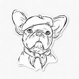Bulldog French Coloring Pages Tattoo Dog Bulldogge Franse Drawing Google Frenchie Svg Part Bulldogs Drawings Tekenen Sticker Hund Bouledogue Zeichnen sketch template
