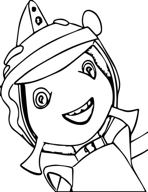 awesome floogals character coloring page coloring pages character color