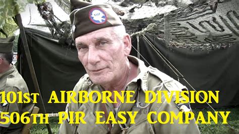 Pfc Bill 101st Airborne Division 506th Pir Easy Company