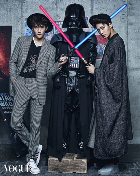 Exo Are Star Wars Super Fans For Vogue Korea Photo Shoot
