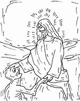 Coloring Jesus Heals Healing Leper Pages Lepers Ten Colouring Naaman Mark Printable Clipart Clip Getdrawings Getcolorings Sheets Print Library Color sketch template