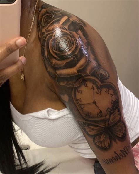 Cute Arm Tattoos For Black Females Custom Tattoo Artist Portfolio
