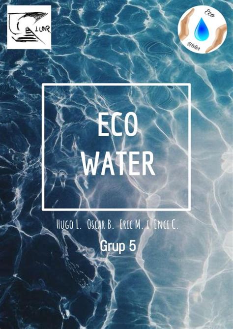 aquae water  ecowater flipsnack