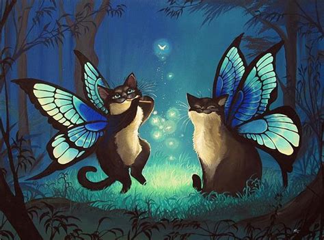cat fairies  nico niemi  cat fantasy