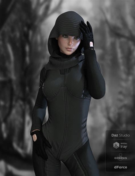 x fashion tactical outfit for genesis 8 female s daz 3d