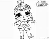 Lol Coloring Pages Surprise Doll Genie Printable Series Dolls Bettercoloring Print Color Colouring Book Getcolorings Prints Getdrawings sketch template