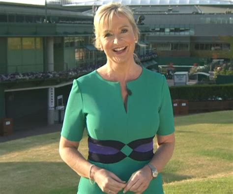 Carol Kirkwood Flaunts Her Incredible Curves In Wimbledon Green Dress