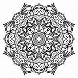 Coloring Mandalas Symmetry Geometric Meditasi Monochrome Webstockreview Pola Pngwing Significados Pngegg sketch template