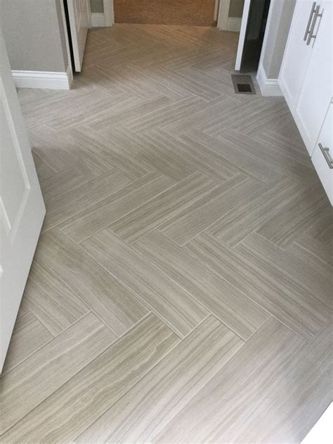 santino bianco  tiles  herringbone pattern  floor  bathroom
