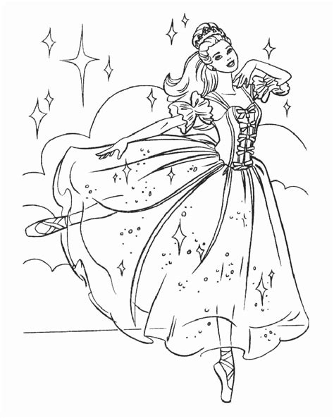 ballet  dancing coloring pages
