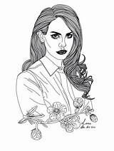 Lana Rey sketch template