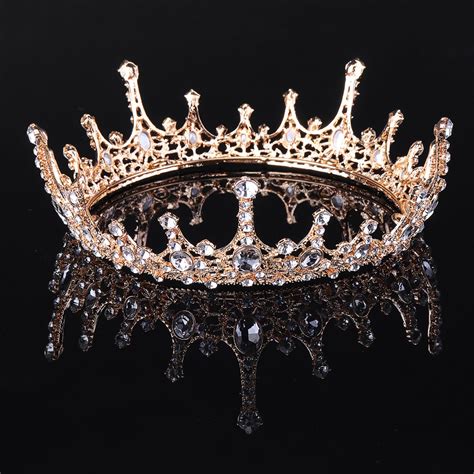 crystal baroque queen crown