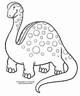 Dinosaur Coloring Pages Dinosaurs Printable Print Kids Easy Color Simple Cartoon Birthday Book Clipart Colour Large Dinosaurus Pdf Getcolorings Da sketch template