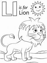 Lion Coloring Letter Pages Printable Alphabet Supercoloring Kids Preschool Color Sheets Worksheets Library Bible Animals Print Puzzle Super Choose Board sketch template