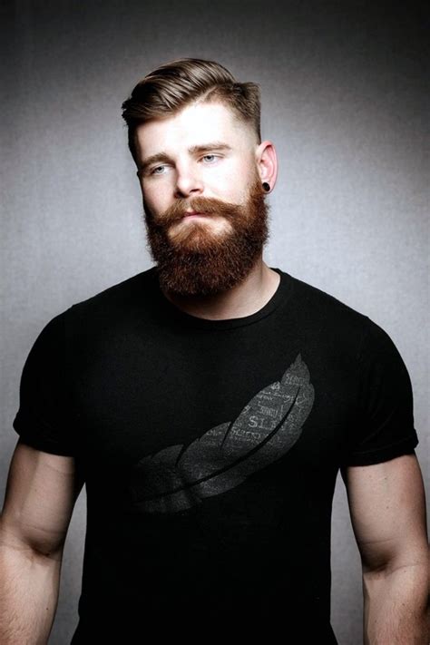 cute short  full beard styles  men beard hairstyle beard