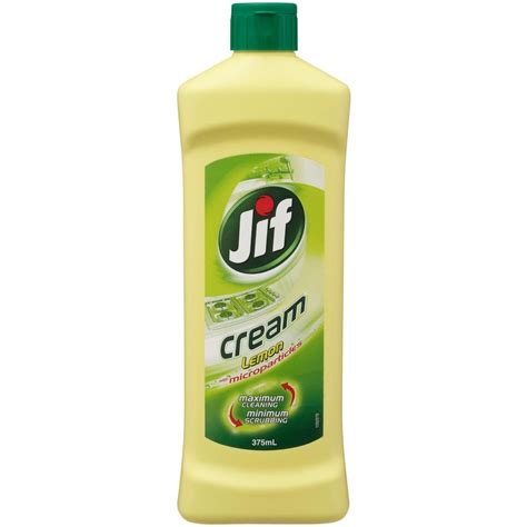 jif powerful cleaning cream lemon ml big