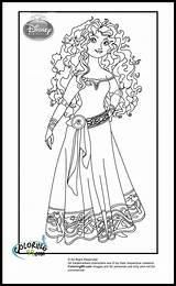 Coloring Disney Princess Pages Brave Merida Princesses Little Lego Toaster Ministerofbeans Color Book Printable Fans Request Sheets Kids Bookmark Draw sketch template