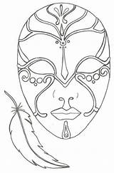 Mascara Colorir Masque Coloriage Desenhos Mascaras Masken Maszk Decoplage Imprimer Plume Venezianische Sablon Máscaras Feminina Máscara Dibujo Masques Maskara Mardi sketch template
