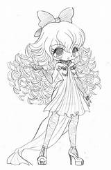 Chibi Curly Drawing Hair Yampuff Sketch Deviantart Haired Commission Anime Manga Drawings Da Experiment Favourites Tools Own Digital Add sketch template