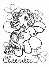 Pony Cheerilee Libri Mlp sketch template