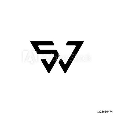 modern initial sw letter concept logo design buy  stock vector  explore similar vectors
