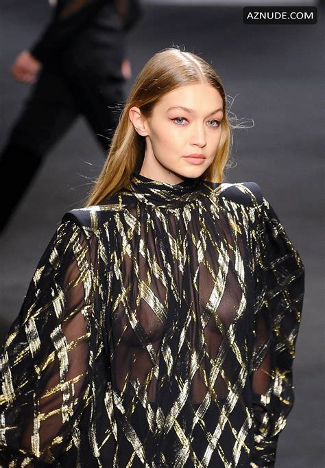 Gigi Hadid Walks The Runway During Alberta Ferretti Fall