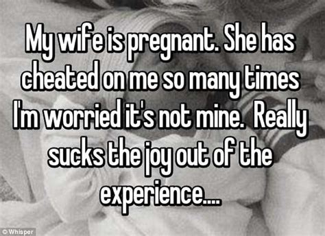 men reveal reactions to discovering wives cheated while pregnant