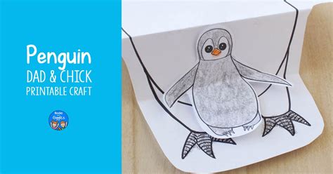 penguin craft  kids  printable
