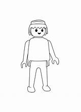 Playmobils Coloring Print Color Kids Pages sketch template