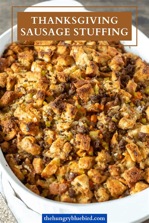 old fashioned bread stuffing with sausage recipe