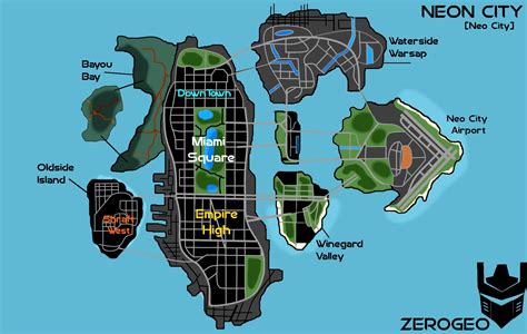 Grand Theft Auto 3 Map