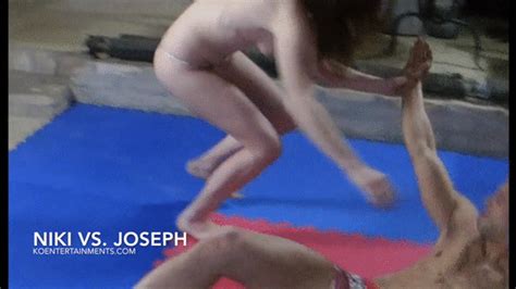 niki vs joseph erotic mixed wrestling club clips4sale