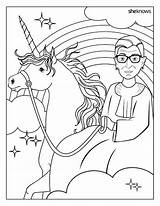 Coloring Pages Printable Girl Ruth Power Ginsburg Divergent Naomi Bader Lgbtq Weed Color Print Kids Landforms Sheets Book Rbg Getcolorings sketch template