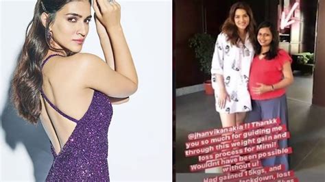 kriti sanon loses almost 15 kgs during lockdown thanks her dietician