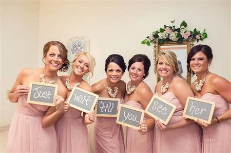 bridesmaids just wait till you see her easy weddings