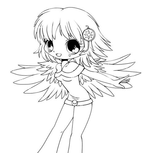 chibi coloring pages    print   coloring pages