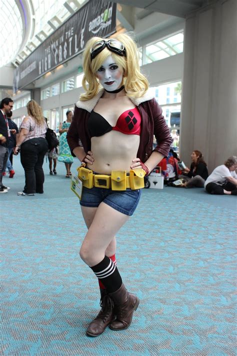 harley quinn sexy costumes at comic con 2015 popsugar love and sex photo 16