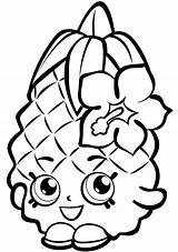 Coloring Pages Shopkins Shopkin Food Colouring Printable Sheets Choose Board sketch template