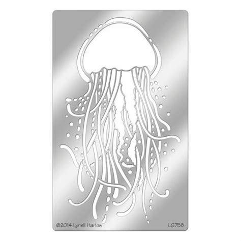 jellyfish stencil wave stencil stencils stencil designs