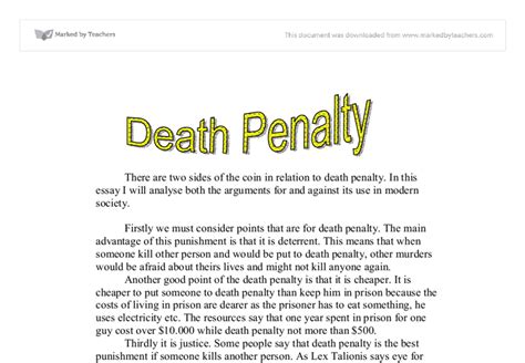 argumentative essay  death penalty agree animva site