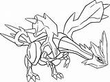 Kyurem Reshiram Colorare Pokémon Disegni Malvorlagen Coloriages Ancenscp Printable Ausmalen Morningkids sketch template