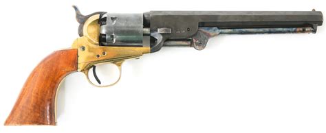 lot detail eig italy colt model 1851 navy black powder revolver