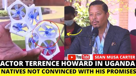terrence howard  uganda launches hydrogen project ugandans fail  understand lynchpin drone