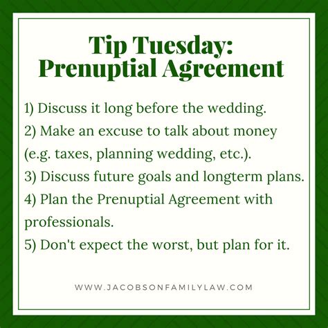 prenuptial agreements do not have to be a bad thing they