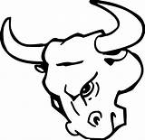 Bull Head Logo Clipart Drawing Cliparts Bulls Clip Torro Chicago Template Coloring Steer Pages Sketch Library Sports Cool Webstockreview Twitter sketch template