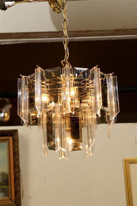 collection  brass  glass chandelier