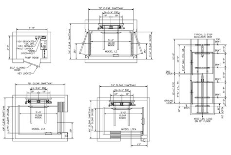 hydraulic electric power generator layout  view dwg file cadbull