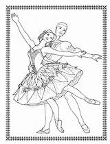 Bailarina Dancers Folklorico Danza Colorir Desenhos Nutcracker Misty Copeland Template Páginas Bailarinas sketch template