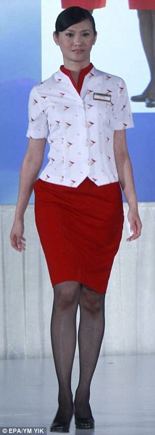world s most outrageous flight attendant uniforms daily mail online