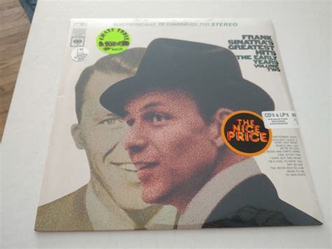 Frank Sinatra Lp Greatest Hits The Early Years Vol Two Columbia Pc 9372